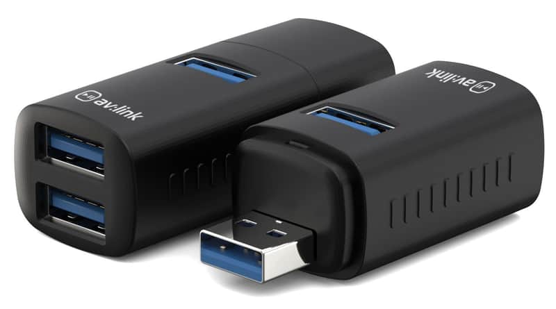 Avlink 3 Port Mini USB Type-A Hub image 1