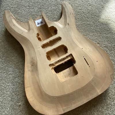 DIY Unfinished Basswood HSH Guitar Body image 1
