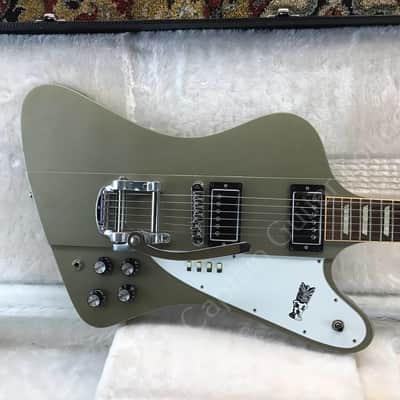 2013 Gibson - Elliot Easton Tikibird Firebird - gold mist poly - ID 5572 image 1
