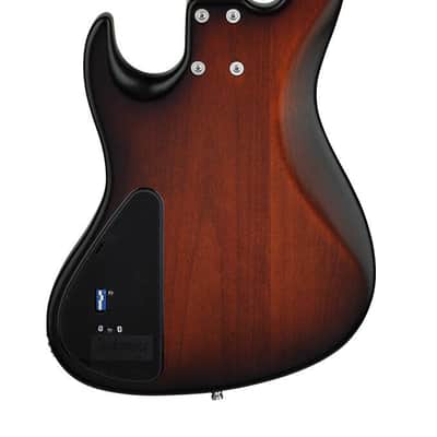 Sadowsky MetroLine 22-Fret Will Lee Bass, Red Alder Body, 4 String, Almond Sunburst Transparent Satin image 2