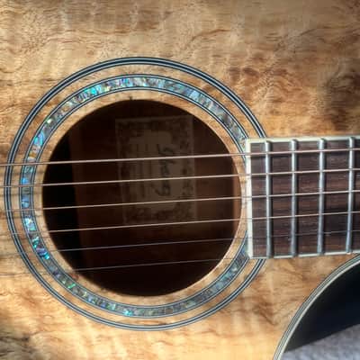 1998 Ibanez PF300CE-NT Dreadnought Acoustic-Electric Guitar w/Case