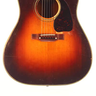Gibson Southern Jumbo 1943 Banner acoustic guitar - war years, character and the unmistakable Gibson slope-shoulder sound - check video! image 2