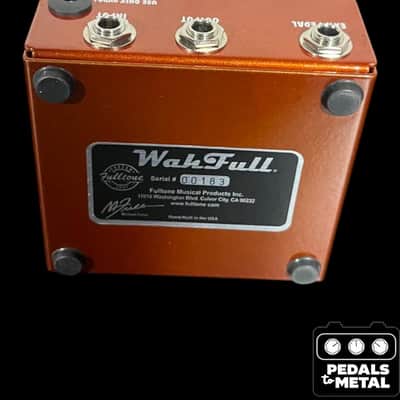 Fulltone CS-WF Custom Shop Wahfull 2010s - Red - X17824 image 6