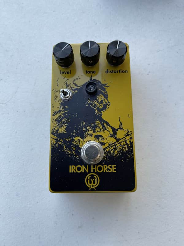 Walrus Audio Iron Horse V1 Distortion Original True Bypass Guitar Effect Pedal image 1