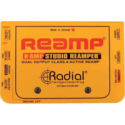 Radial X-Amp Studio Reamper Yellow image 2