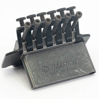 1990s Charvel Fine Tune Tremolo Guitar Bridge – Black (Short Block) image 7