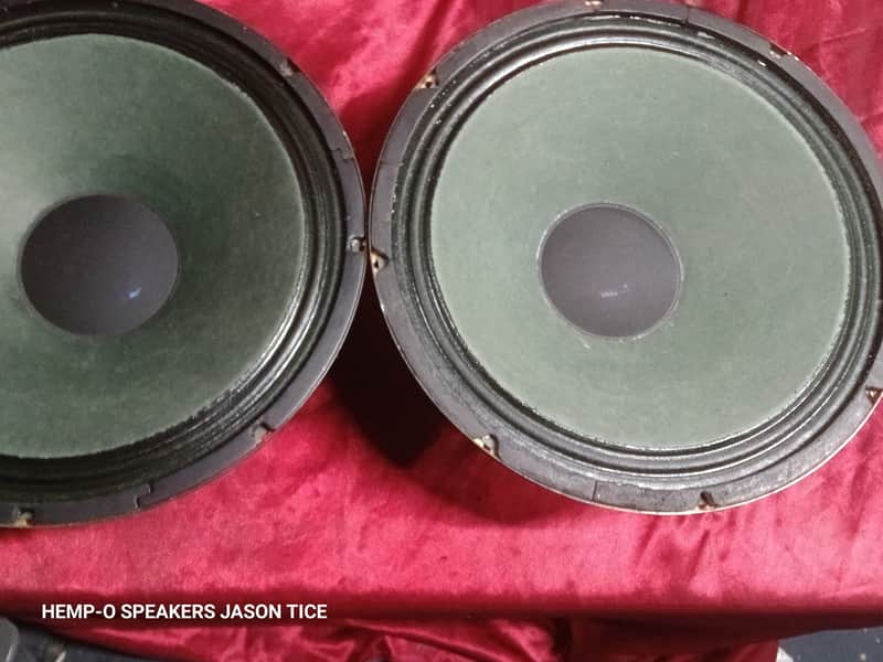 15" HEMP SPEAKER 15" FENDER SPEAKER 2 AVAILABLE 4 OHMS FOUR OHMS FOR 2 OHM LOAD PYLE DRIVER HEMPOPOTAMUS 33-6.25KHz! image 1