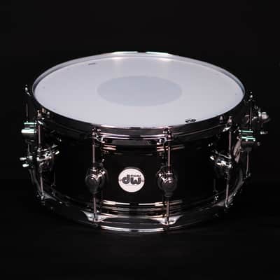 DW 14" x 6.5" Design Series Black Nickel Over Brass Snare Drum image 2