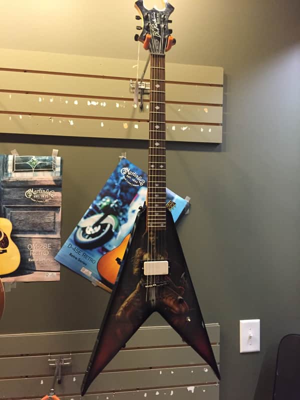 BC Rich Limited Edition Body Art Collection JR V Electric Guitar w/ EMG + Case image 1