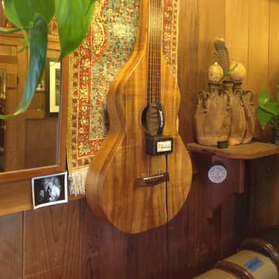 Iseman Weissenborn  2016 Natural,  all solid fallen and highly figured Koa image 19