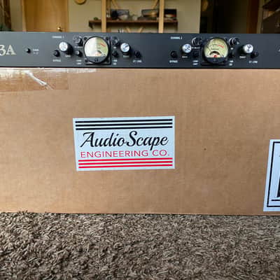 AudioScape Engineering Co. D3A Dual Leveling Amplifier (LA3A clone) image 5