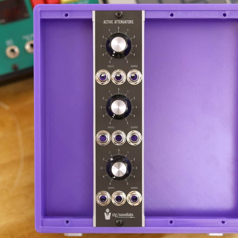 STG Soundlabs muSonics Active Attenuators - Moog format module image 1