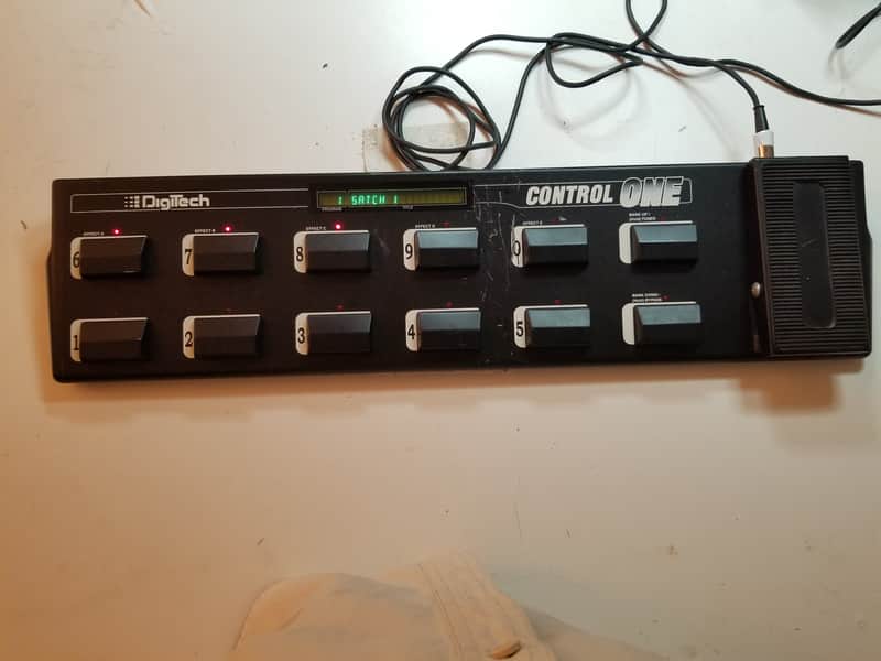 Digitech Control One Foot Controller (For 2120 Artist Tube Preamp