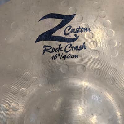 Zildjian 16" Z Custom Rock Crash Cymbal 2001 - 2009 - Brilliant image 2