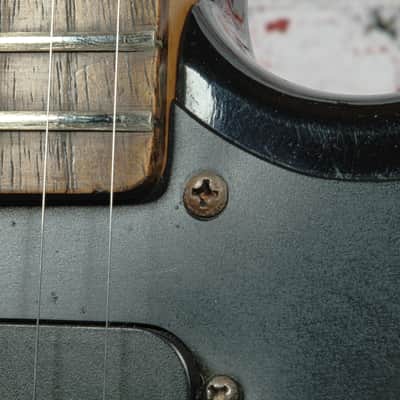 ISS88765-ST Washburn - 1990's G-2V Electric Guitar - Black - x0734 - USED image 8
