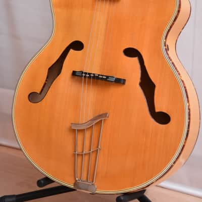 Rodebald Hoyer Jazzstar – 1958 Solid Wood German Vintage Archtop Jazz Guitar / Gitarre image 2
