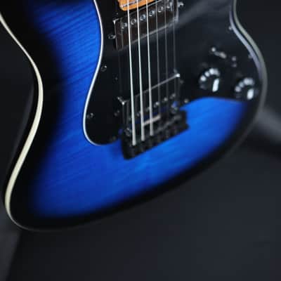 Jet Guitars JS-450 - BB Blue Burst image 8