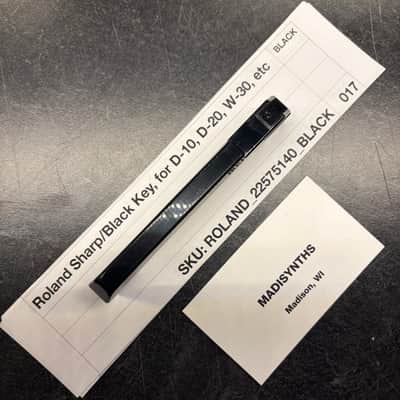 ORIGINAL Roland Replacement SHARP/BLACK Key, Unweighted (22575140) for Juno-1, D-10/20, HS-10, W-30, etc