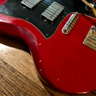 Vintage MIJ Cameo SG style guitar 1971 Japan w upgrades + mods image 10