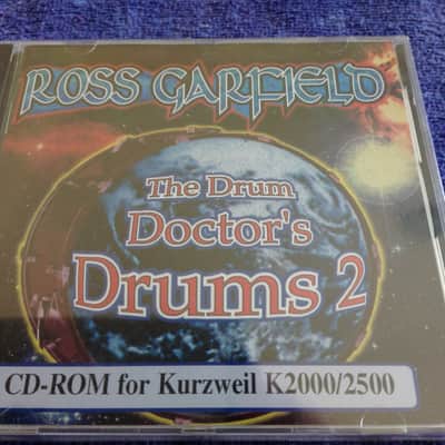 Big Fish Audio "Ross Garfield Drum Dr. 2" Kurzweil K Series CD-ROM • SEALED. image 1