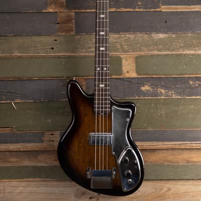 1960s Guyatone EB-4 Bass - Sunburst image 2