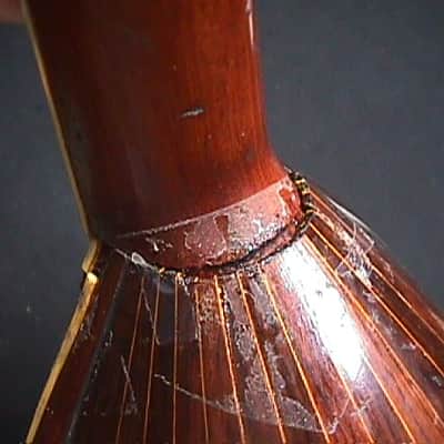 Antique Bow Back-Gord Back 8 String Mandolin as-is   3 M image 7