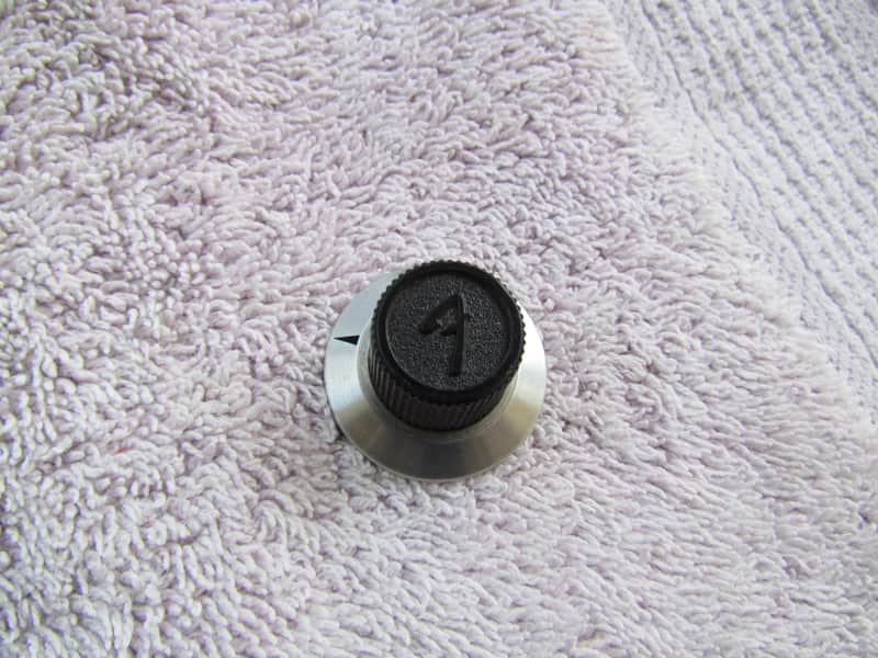 Vintage Fender Amp Knob Un-Numbered Fender Skirt Knob From 68-69 Era Cool Vintage Fender Amp Knob image 1