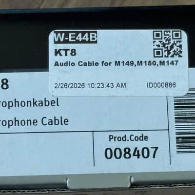 Authentic Neumann KT 8 Microphone Cable - For Parts image 2