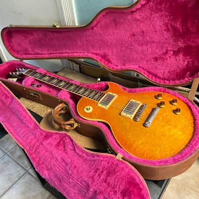 1992 Gibson Custom Shop 1960 RI Les Paul Tom Murphy Birdseye Maple Top Sunburst image 23
