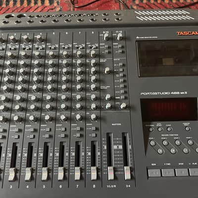 TASCAM Portastudio 488 MKII 8-Track Cassette Recorder 1990s - Gray image 2