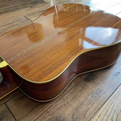 1980s Yamaha FG-350D Acoustic Dreadnought Guitar Natural Nippon