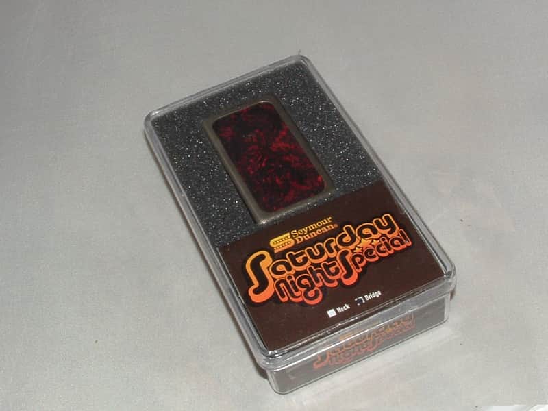 Seymour Duncan Saturday Night Special Bridge Humbucker (Raw Nickel/Tortoise Cover)    New image 1