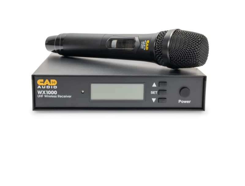 CAD WX1000HH Wireless Handheld Microphone System - Black image 1