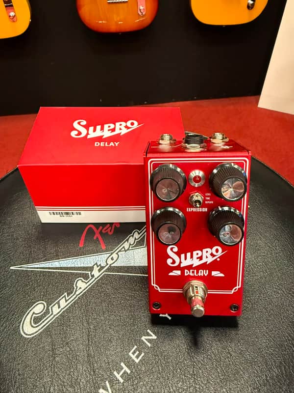 Supro 1313 Analog Delay 2019 - Red image 1