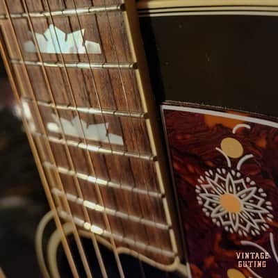 2012 Gibson SJ-200 Standard Vintage Sunburst w/ OHSC | Fishman Ellipse Aura, KING of the Flat-Tops! image 6