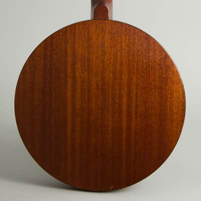 Eagle Brand 5 String Resonator Banjo, made by Stewart-Macdonald (1970s), black hard shell case. imagen 4