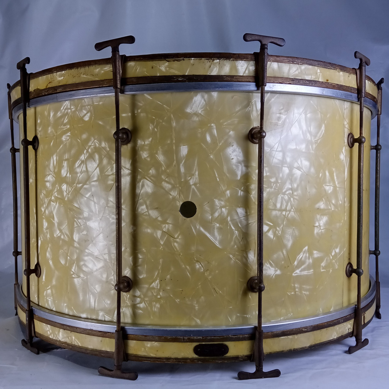 Leedy 14x28"Bass Drum WMP Professional Nobby Gold 3Ply Mahogany Indianapolis 20s — main photograph