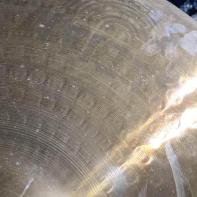 Russ McKinnon's Joe Cocker 1999-2000 World Tour Sabian 22" Heavy Ride Cymbal. Signed! 4208g image 11