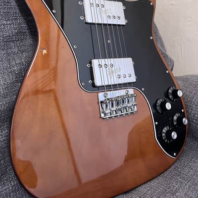 1974 Greco TD500 Telecaster Deluxe Mocha Made in Japan Vintage w/ Fernandes Hard Case image 14