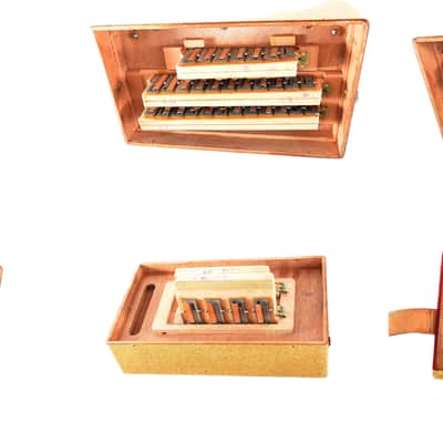 Rare Diatonic Button Accordion Hohner Organola by F. Coderay Lausanne, Switzerland+Original Case&Straps~Squeezebox-C System-powerful voice image 20