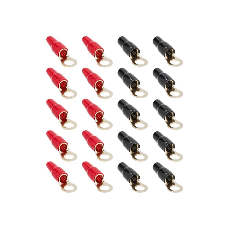 Raptor R4516RT MID SERIES 4 AWG Gold Ring Terminals image 1