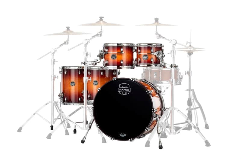 MAPEX IT SE628XMPO SATURN EVOLUTION MAPLE WORKHORSE 5 PEZZI EXOTIC SUNBURST image 1