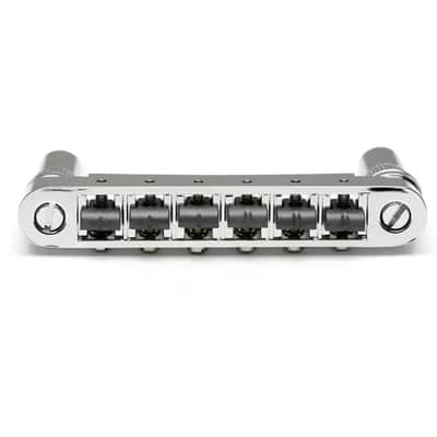 Graph Tech ResoMax NV2 6mm Tune-O-Matic Bridge PS-8863 | Chrome image 3
