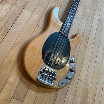 1982 Music Man Stingray Bass Guitar Natural Rosewood image 4
