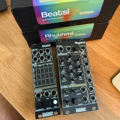 Omnitone Beatsi and Rhythmi bundle eurorack drum sequencer and voice image 2