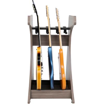 Gator Frameworks Elite Series 3 to 4-Space Guitar & Instrument Case Combo Rack Driftwood Grey Finish image 3