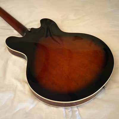 Vintage 1997 Epiphone Dot (Gibson 335) - Made in Korea (MIK) - Cinnamon Burst - Free Pro Setup image 10