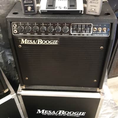 Mesa Boogie MARK III SRGX 1989 BLUE STRIPE with 1990 SATELLITE 60 VALVE 5881/6L6 with SOFT COVERS and ROADCASES image 4