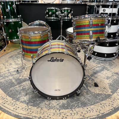 Ludwig Classic Maple 13-16-22 w/ Snare - Salesman Sparkle image 4
