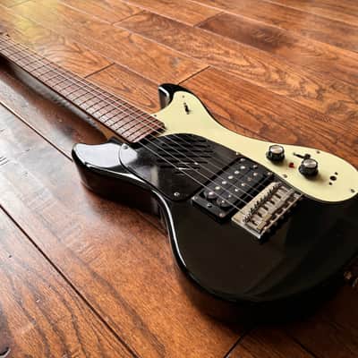 1990s Marine Rider Travel Campfire Electric Guitar w/ On Board Speaker + Effects image 5